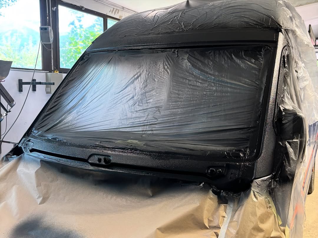 Peinture véhicule spécial